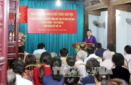 Government, NA leaders attend great national unity festival in Hanoi - ảnh 2